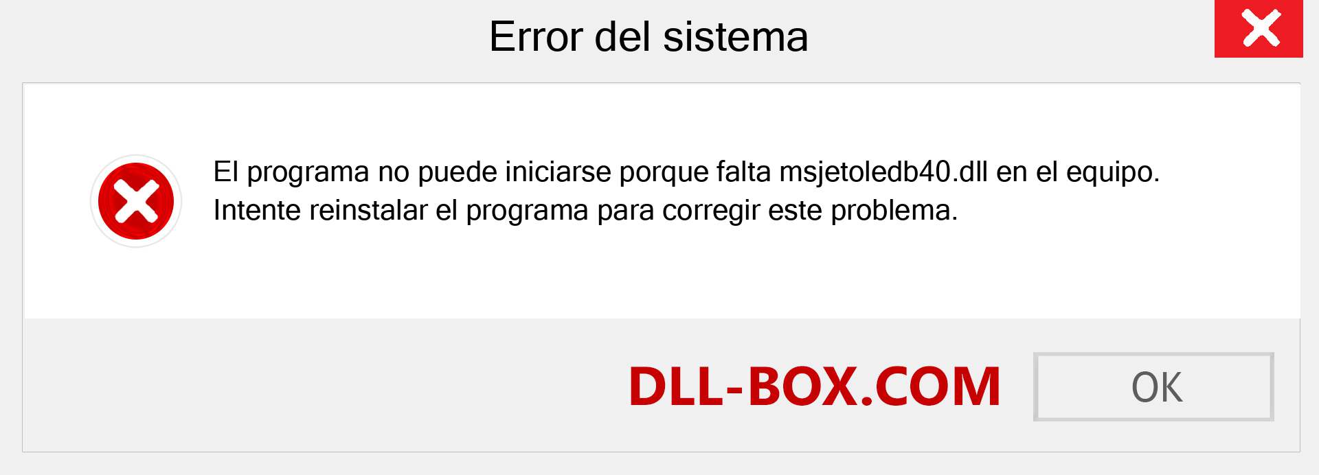 ¿Falta el archivo msjetoledb40.dll ?. Descargar para Windows 7, 8, 10 - Corregir msjetoledb40 dll Missing Error en Windows, fotos, imágenes